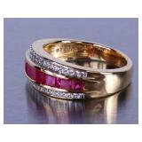 Ruby and Diamond Ring