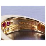 Ruby and Diamond Ring