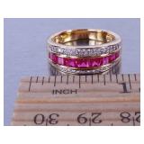 Ruby and Diamond Ring