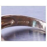 Topaz and Diamond Ring - 14k