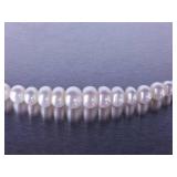 High End Natural Matching Graduating Pearl Necklace - 14k