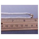 High End Natural Matching Graduating Pearl Necklace - 14k