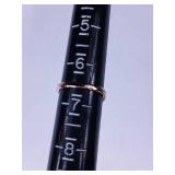 Custom Smokey Topaz Ring in Yellow Gold