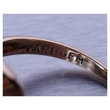 Green Tourmaline Ring in Yellow Gold