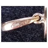 Amethyst Pendant in Yellow Gold