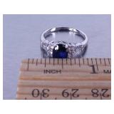 Ladies Sapphire Dinner Ring