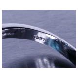 Ladies Beautiful Topaz and Diamond Ring