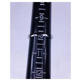 Ladies Beautiful Topaz and Diamond Ring