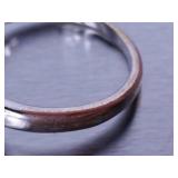 Ladies Large Brilliant Amethyst Solitaire Ring