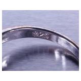 Ladies Large Brilliant Amethyst Solitaire Ring