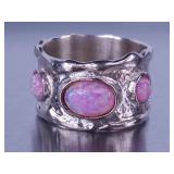 Ladies Beautiful Opal Estate Ring