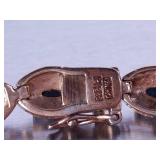 Ladies Sapphire Tennis Bracelet