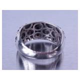 Ladies Beautiful Onyx Designer Ring
