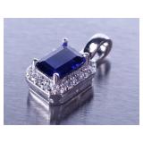 Ladies Sapphire Pendant