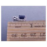 Ladies Sapphire Pendant