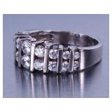 Ladies Channel Set Ring