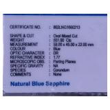 561 Carat Natural Sapphire Specimen