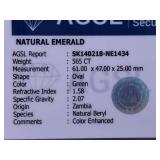 565 Carat Natural Emerald Specimen