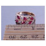 Ladies Ruby Estate Ring