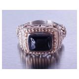 Ladies Onyx Ring