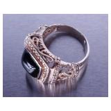 Ladies Onyx Ring