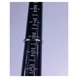 Ladies Ruby Heart Ring