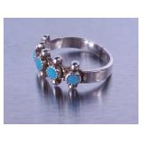Ladies Turquoise Ring
