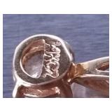 CZ Pendant in Yellow Gold