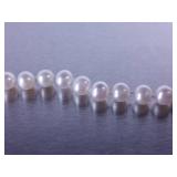 Very Nice Natural Pearl Estate Necklace in 14K Gold