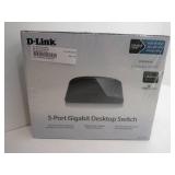 D-Link 5-Port gigabit desktop switch
