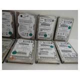 Lot of 10 IDE 80GB hard drives