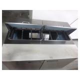 Delfield Prep Table on Casters