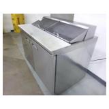 Delfield Prep Table on Casters