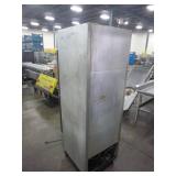 True Split Door Cooler on Casters