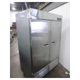 True 2 Door Cooler on Casters