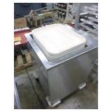 Half Size Tray Holder with Trays and Casters