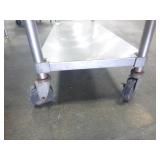 Stainless Table with Casters