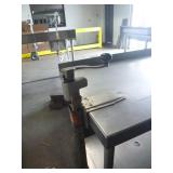 Stainless Work Table with Can Opener