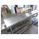 Stainless Work Table with Overshelft