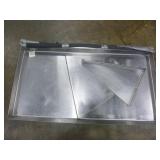 Stainless D.W. Hanging Rack with Brackets