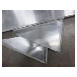 Stainless D.W. Hanging Rack with Brackets