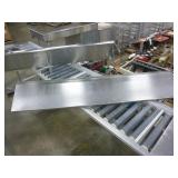 Stainless Wall Shelf with Brackets