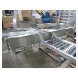 Stainless Wall Shelf with Brackets
