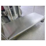 Stainless Work Table on Casters