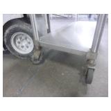 Stainless Work Table on Casters