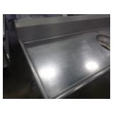 Dirty Side Dishwasher Table with Salvajo Garbarge Disposal
