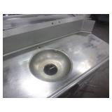 Dirty Side Dishwasher Table with Salvajo Garbarge Disposal