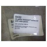 3 Rubbermaid Trash Cans