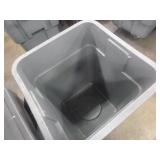 4 Garbage Cans on Casters