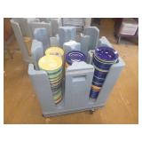 Cart and Dishes